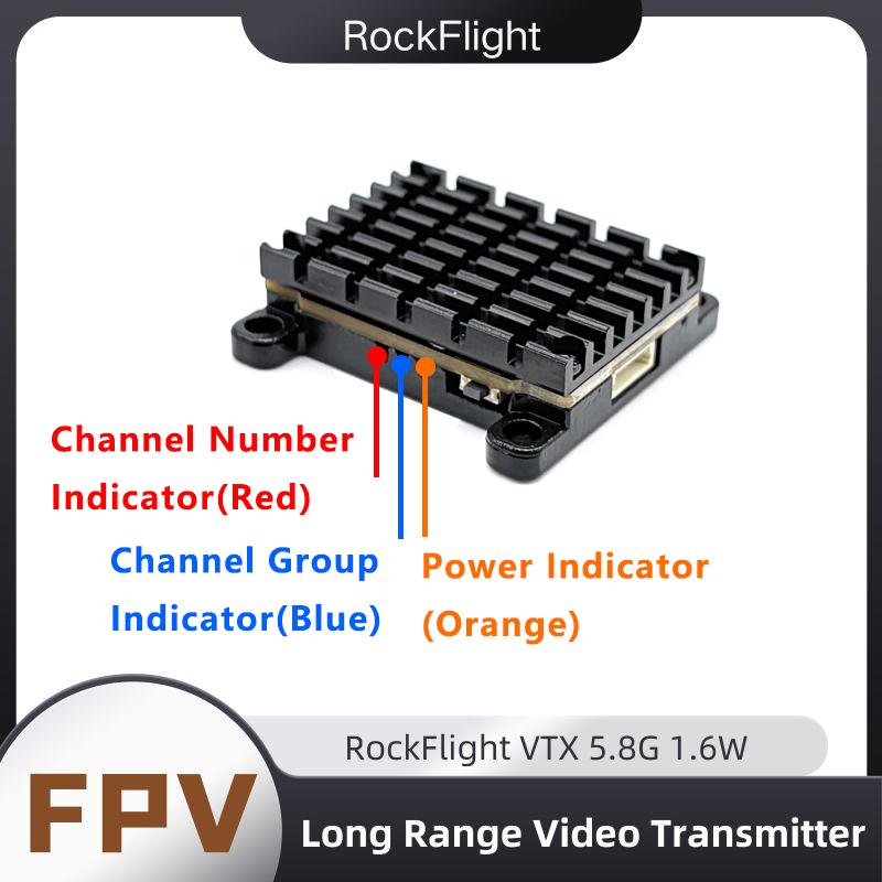 RockFlight TX663 VTX 5.8G 48CH – Drone Racing Frame recenzja i cena